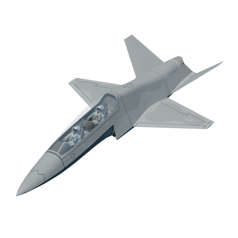 SM-31 Stiletto isometric drawing