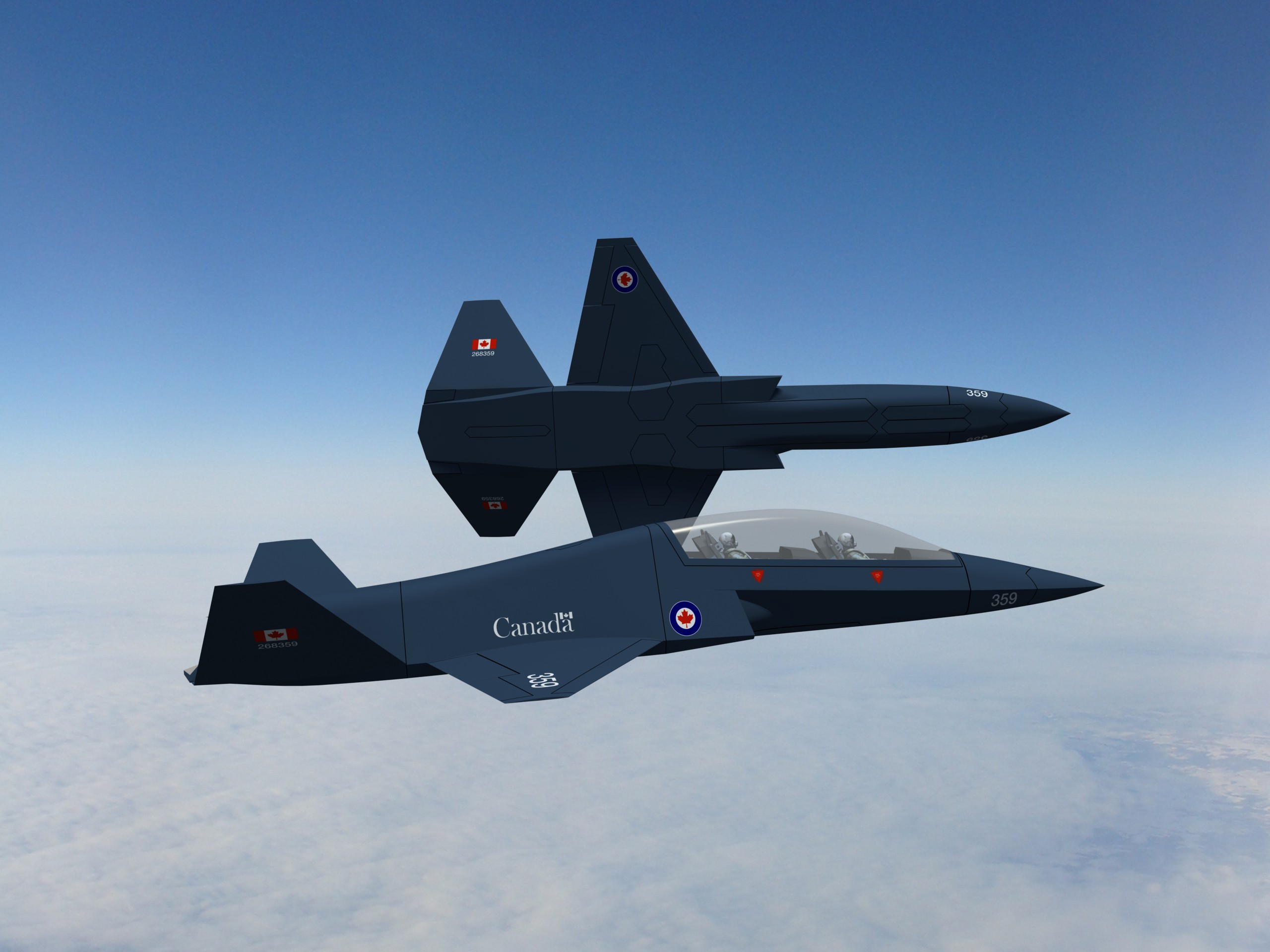 SM-31T Stiletto Canada blue 104