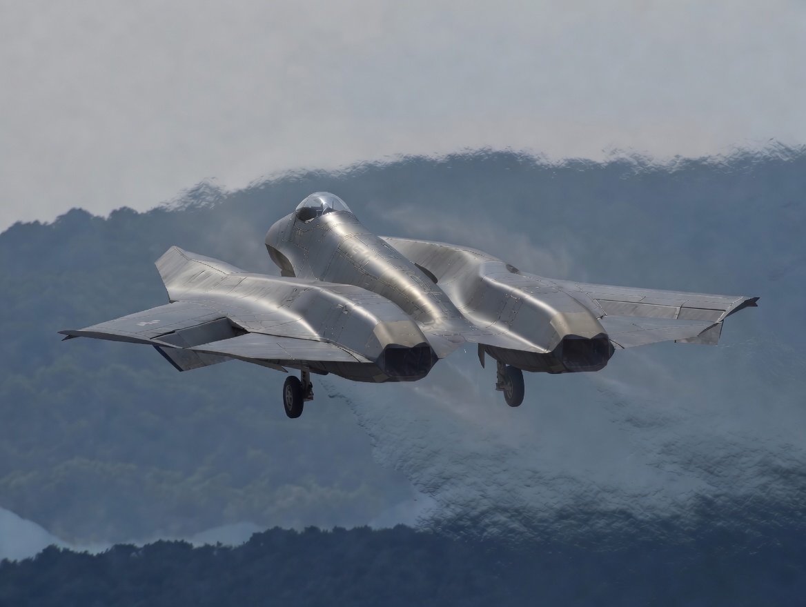 SM-39 Razor NGAD ROKAF taking off 112