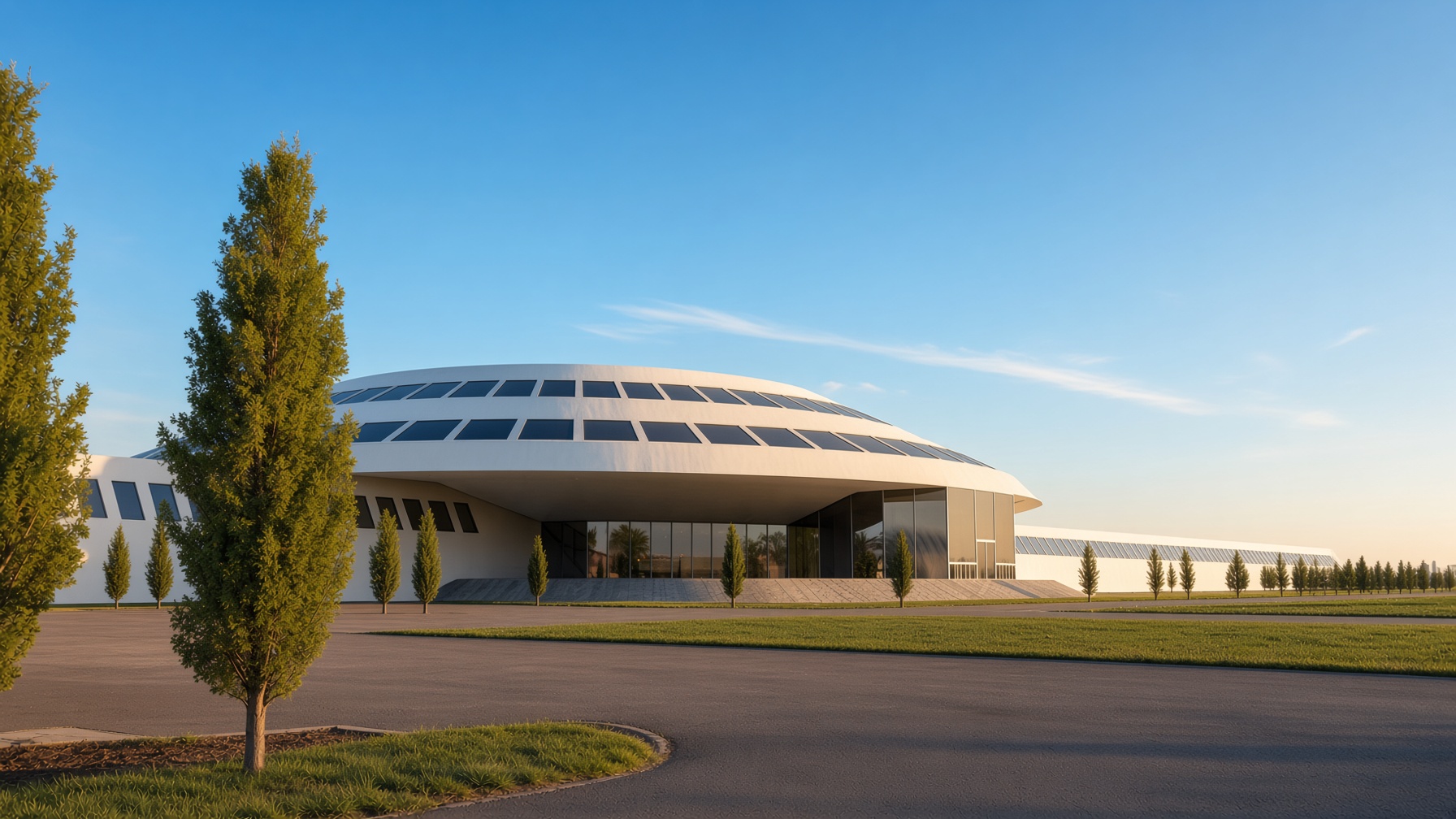 Stavatti 2M plant rotunda entrance