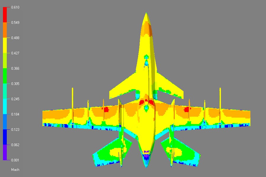SM-27 Mach 0.50 sea-level CFD 17