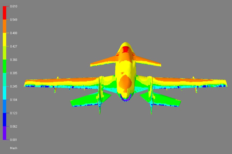 SM-27 Mach 0.50 sea-level CFD 19