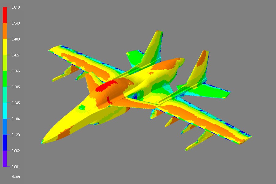 SM-27 Mach 0.50 sea-level CFD 2