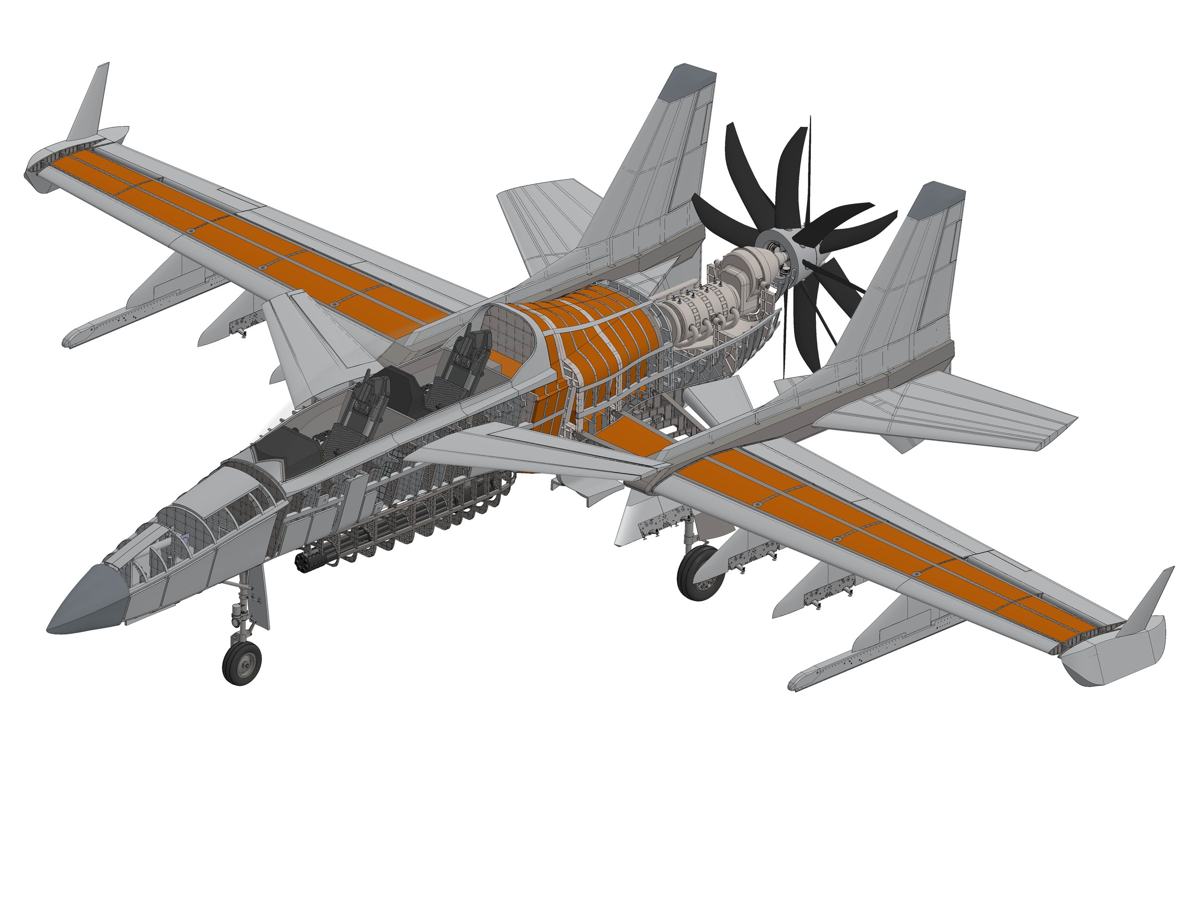 SM-27T Machete internal arrangement 136